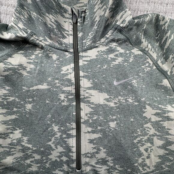 NWT Nike Dri-Fit Running Jacket Womens M Camo Element Therma Sphere Pullover - Picture 5 of 10